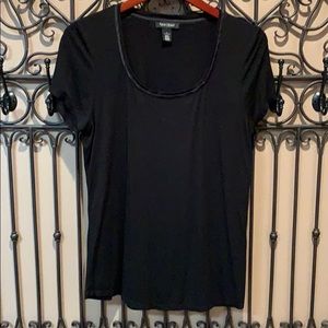 WHBM SKINNY SHORT SLEEVE TOP